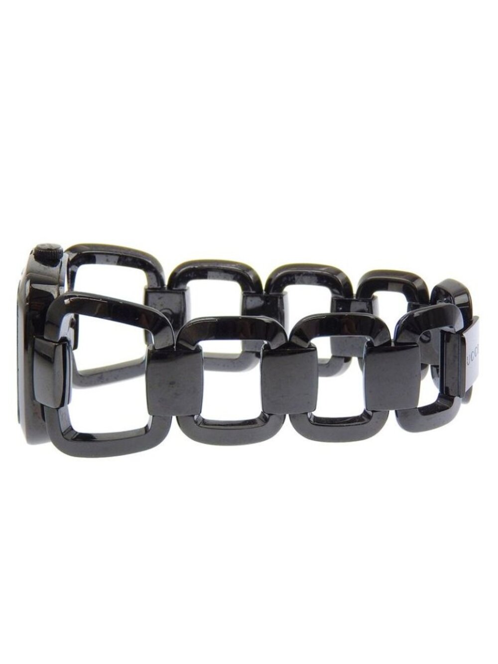 Gucci Collection 125.4 Stainless Steel Quartz Analog Display Black - Picture 4 of 8